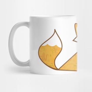 cute foxes - mother and child Mug